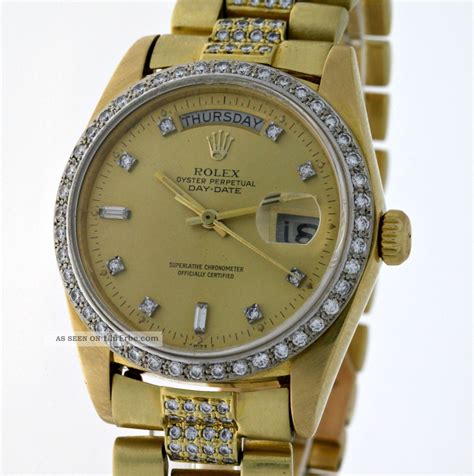 rolex gold mit diamanten